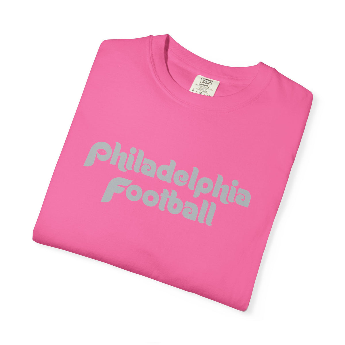 Philadelphia Football Retro Font Tee
