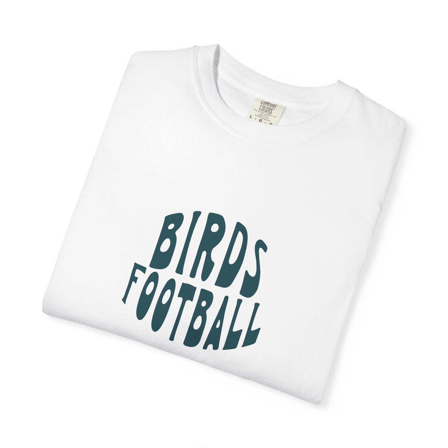 Birds Football Retro Wave Sports Tee