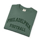 Philadelphia Football Plaid Block Print Tee
