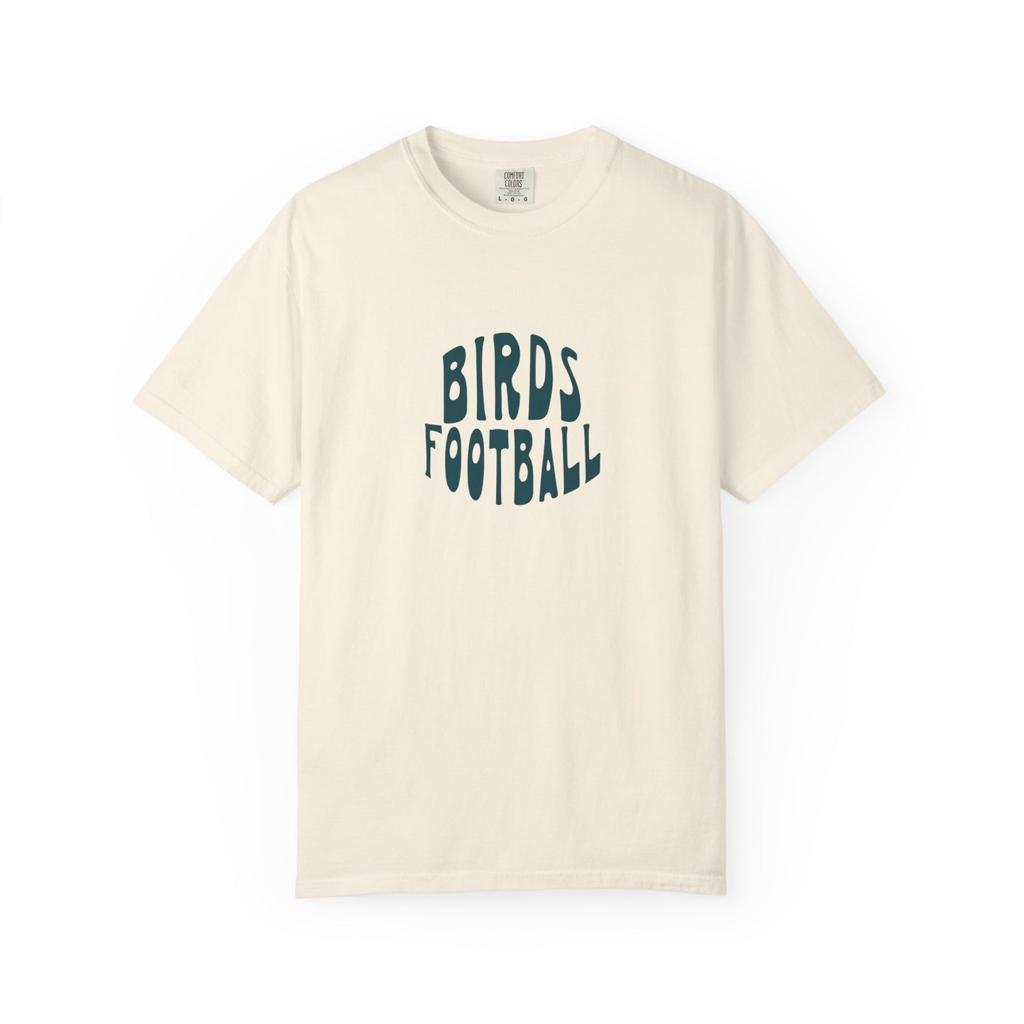 Birds Football Retro Wave Sports Tee
