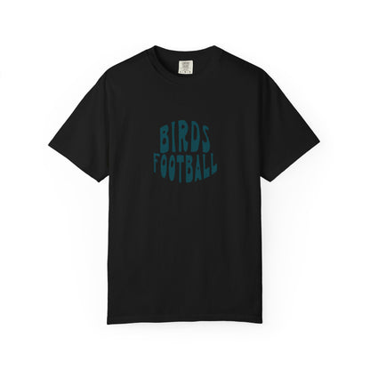 Birds Football Retro Wave Sports Tee