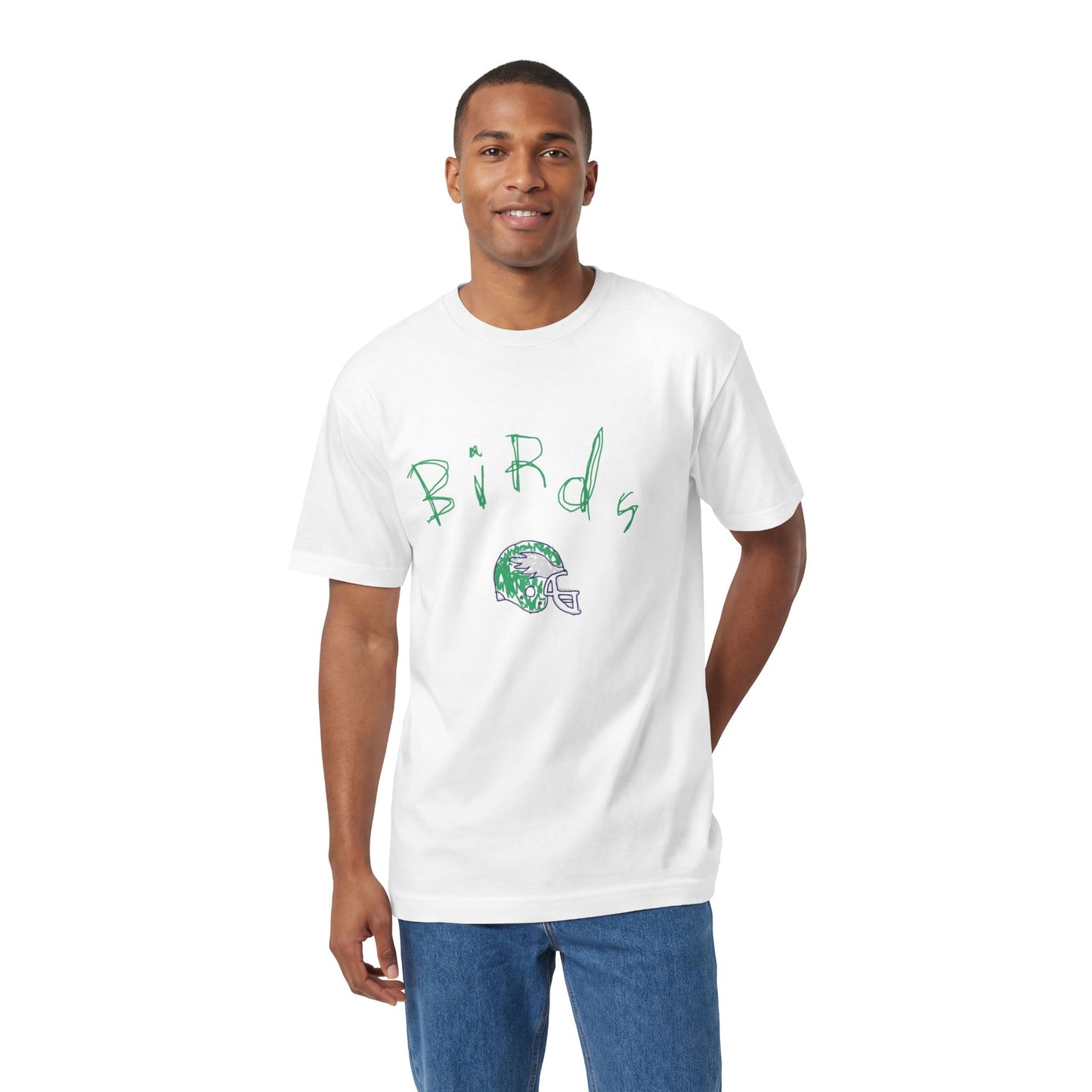 Birds Football Helmet Tee