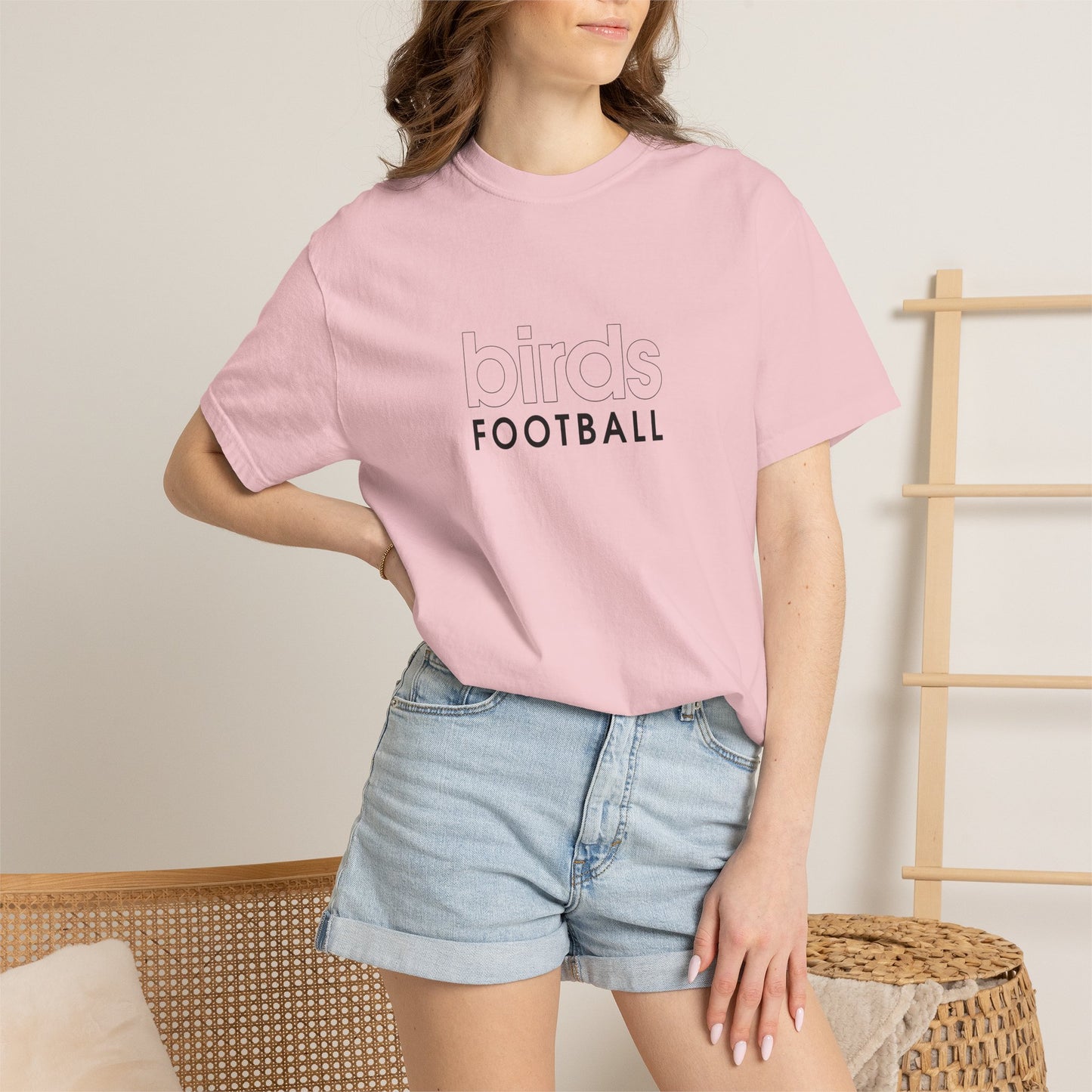 Birds Football Casual Sports Tee