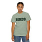 Birds Plaid Block Font Graphic Tee