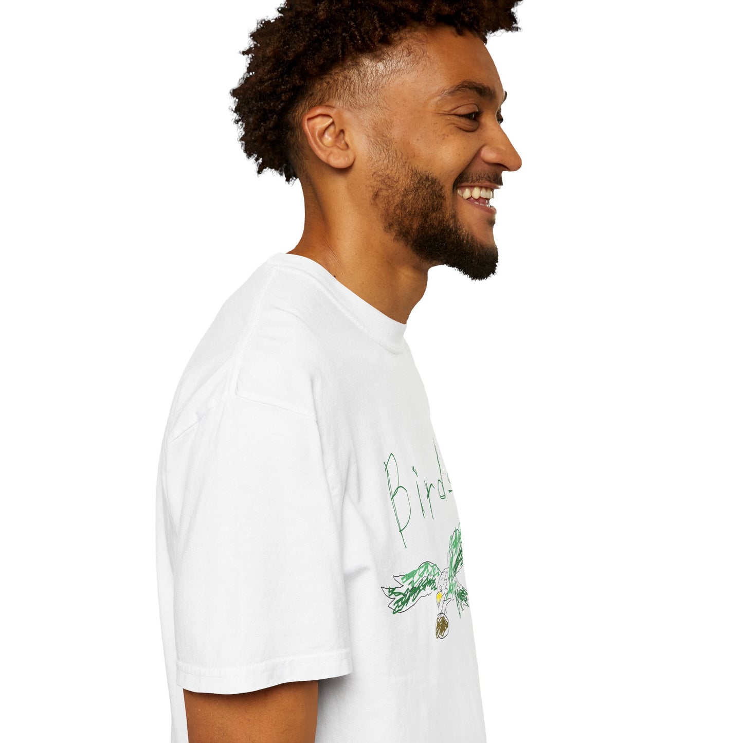 Birds Crayon Graphic Tee