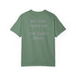 No One Likes Us We Dont Care Graphic Tee (Front and Back)