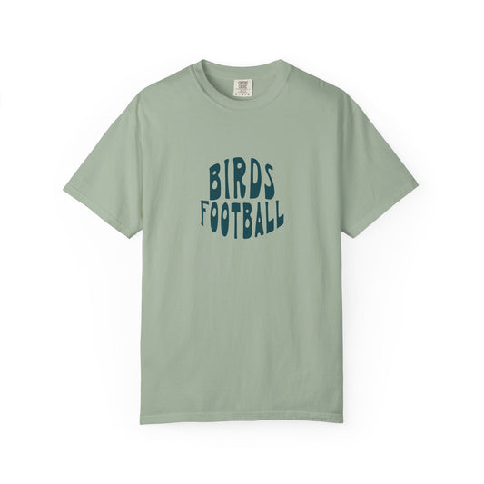 Birds Football Retro Wave Sports Tee