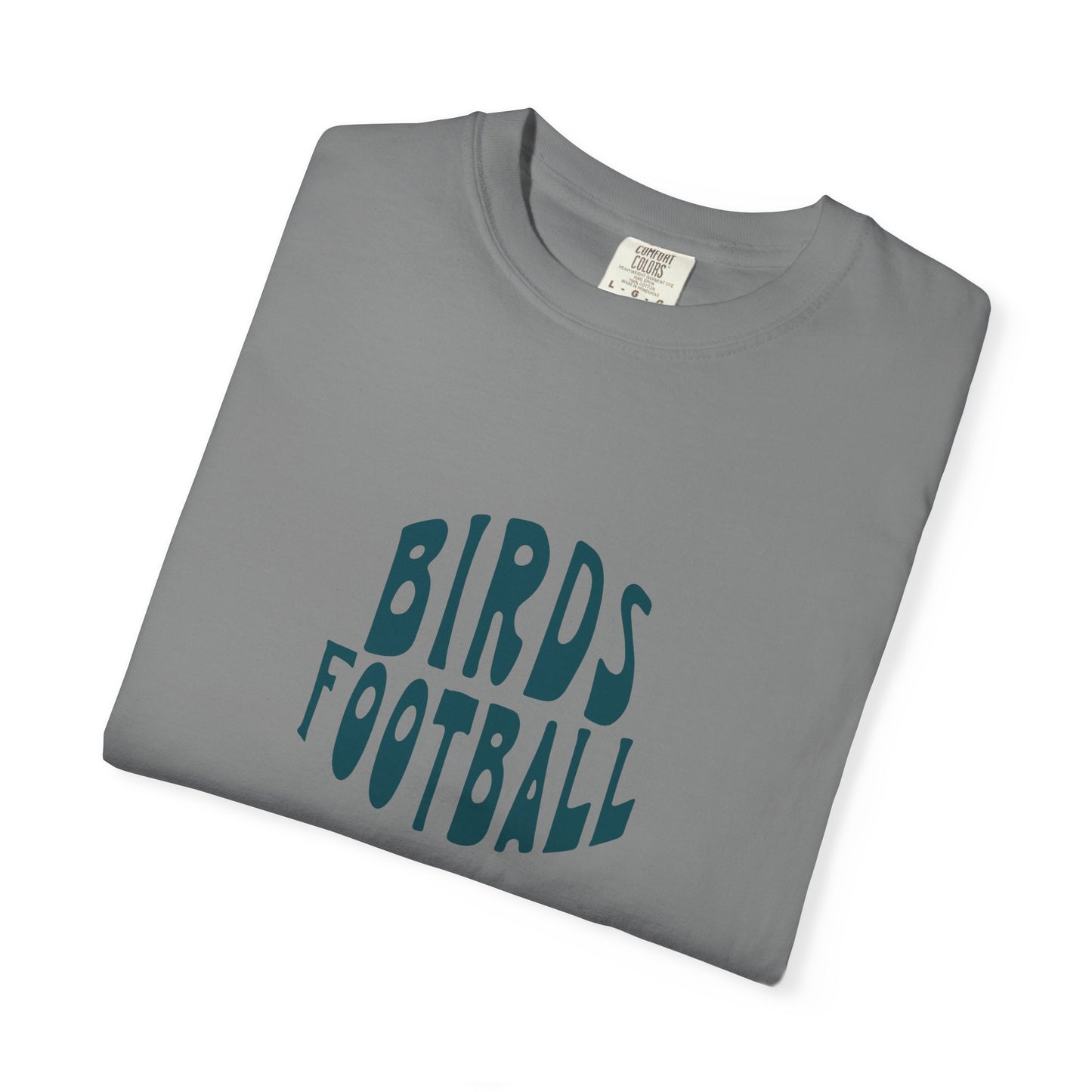 Birds Football Retro Wave Sports Tee