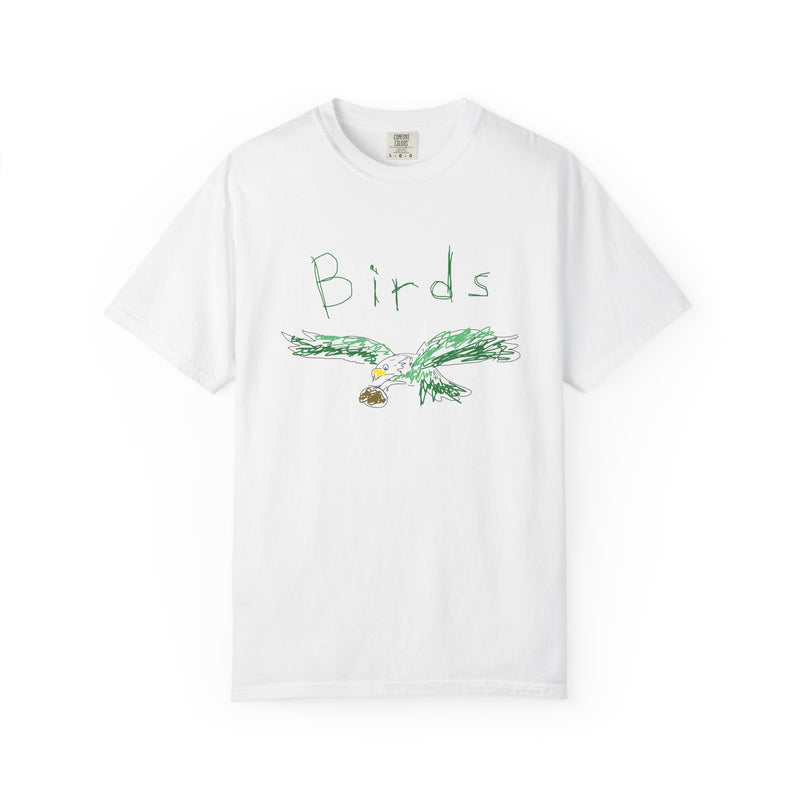Birds Crayon Graphic Tee