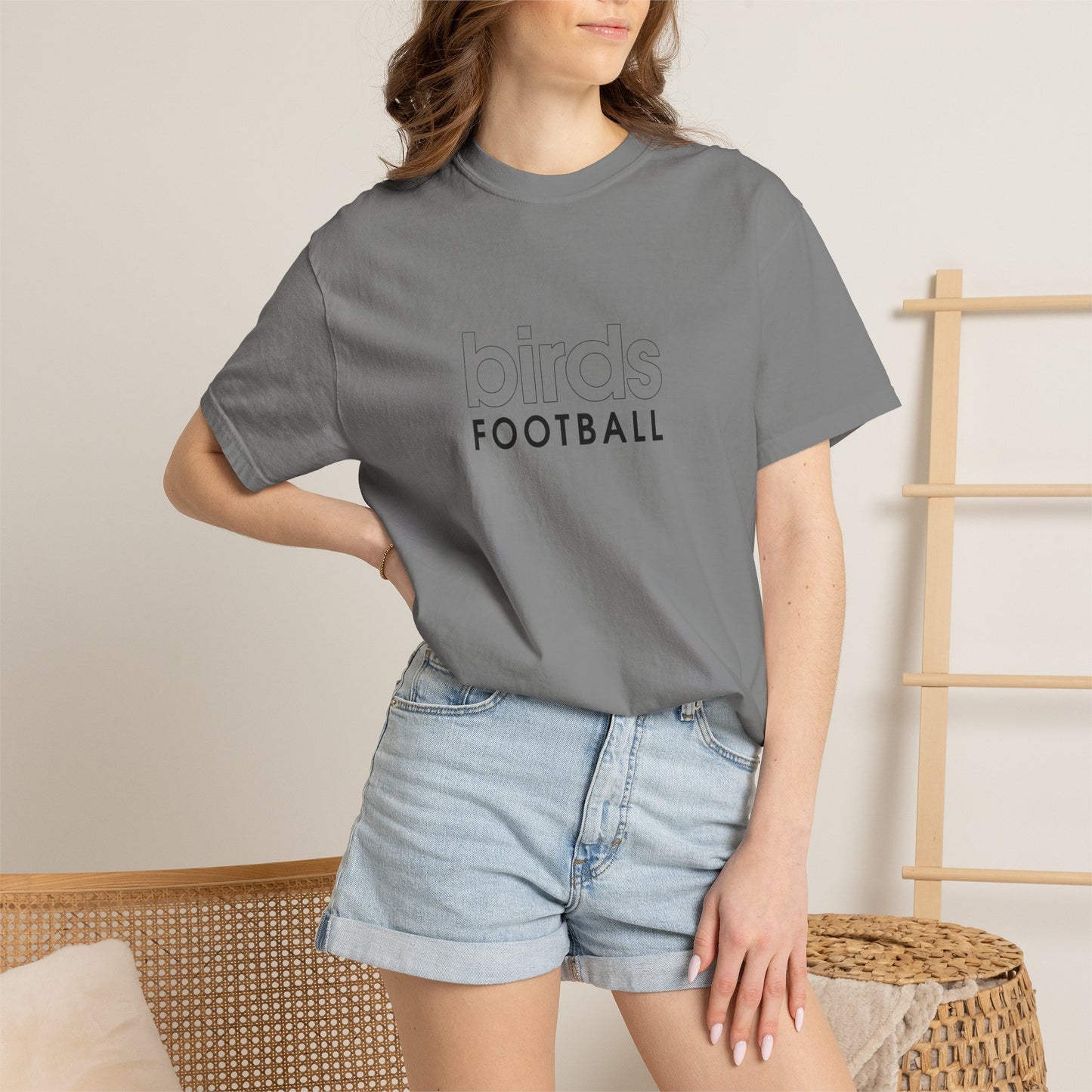 Birds Football Casual Sports Tee