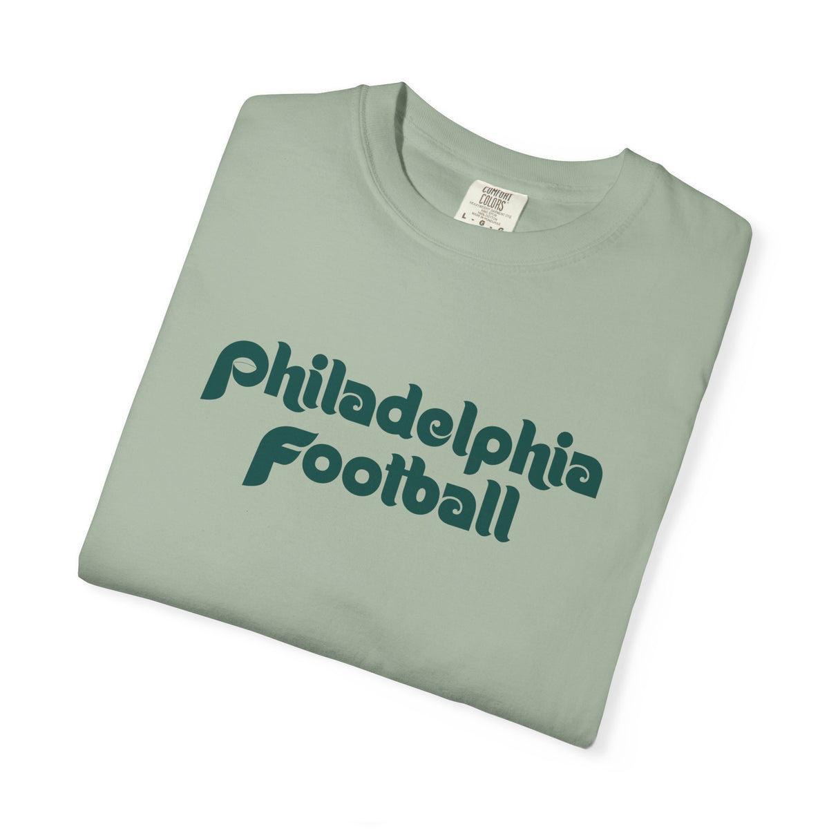 Philadelphia Football Retro Font Tee