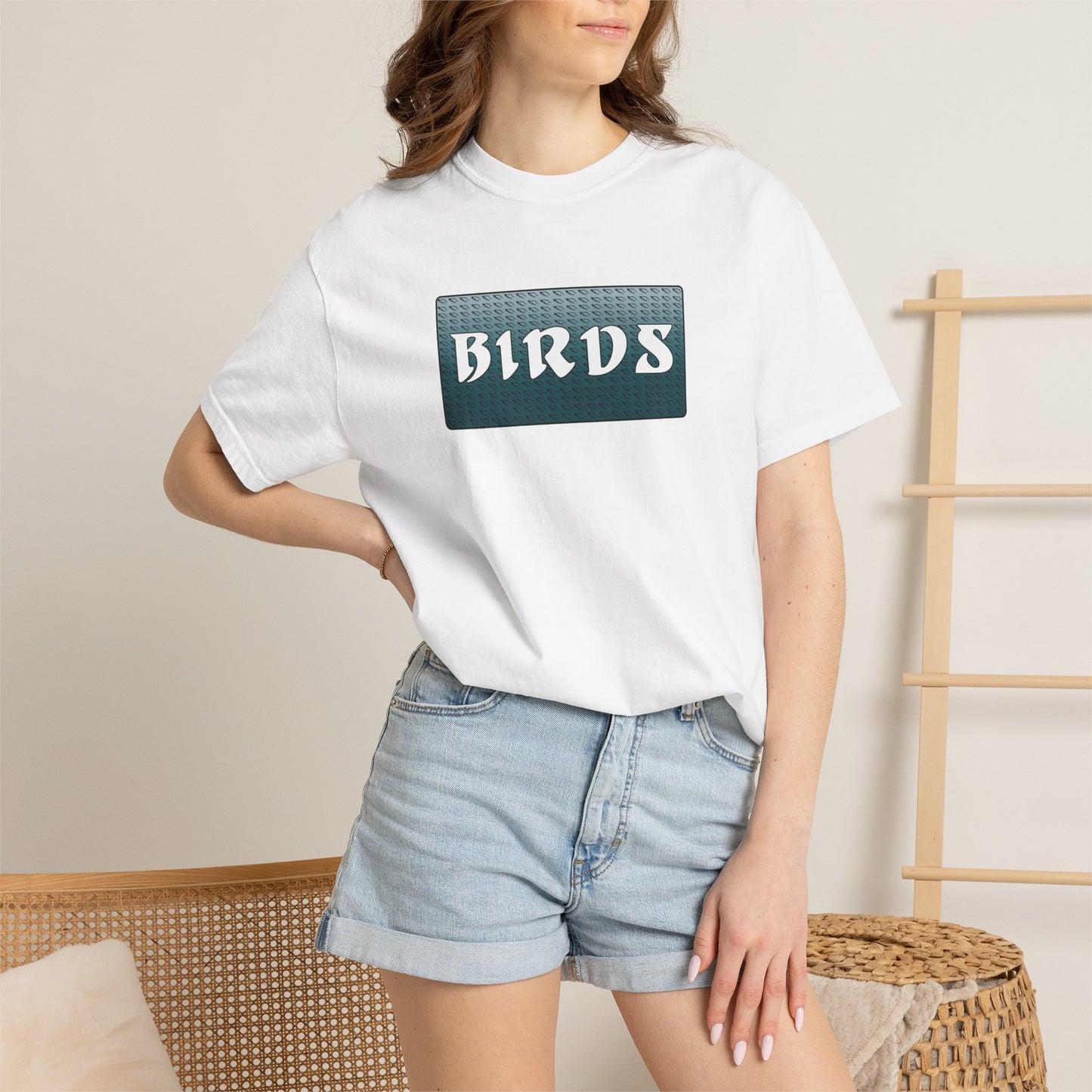 Birds Wing Pattern Tee