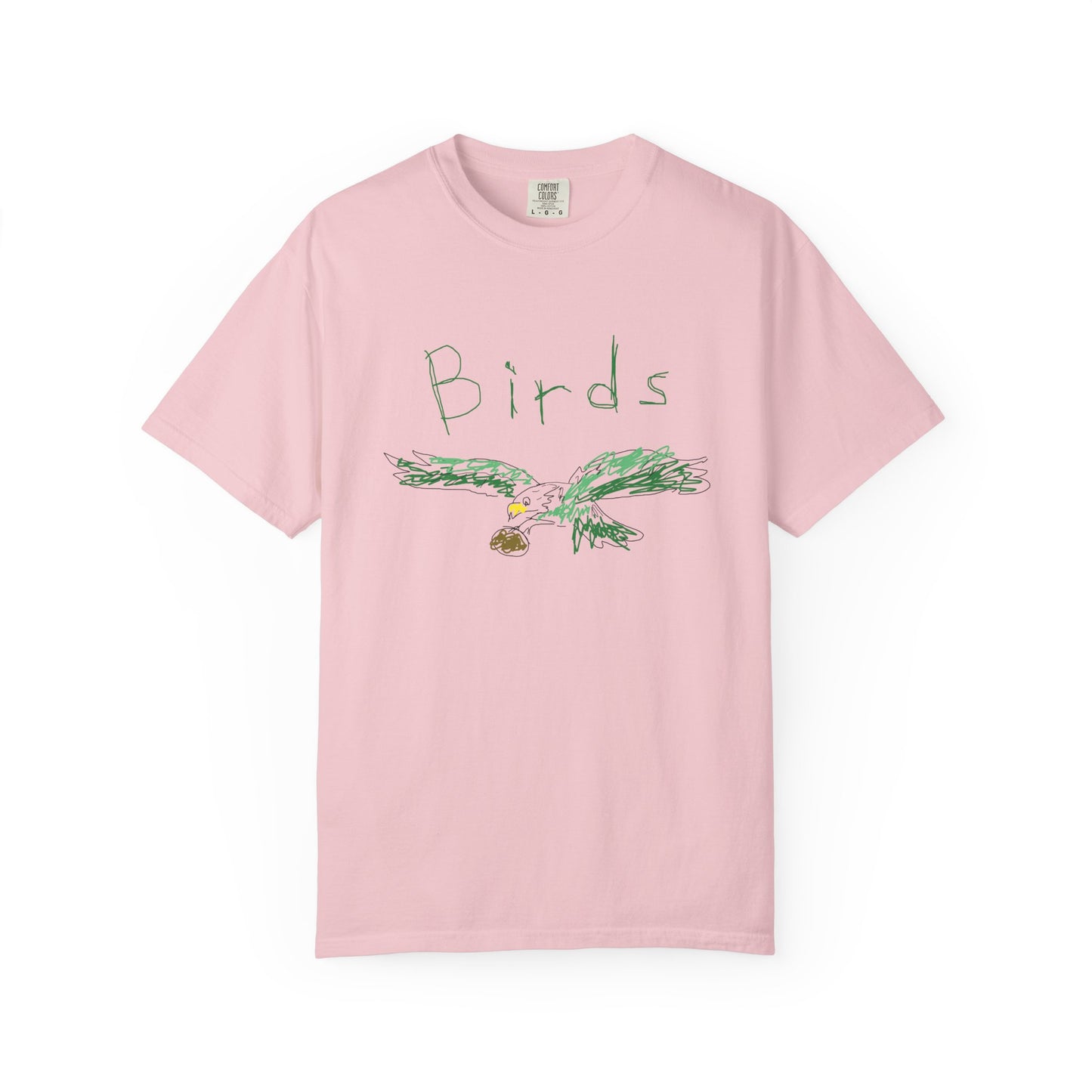 Birds Crayon Graphic Tee