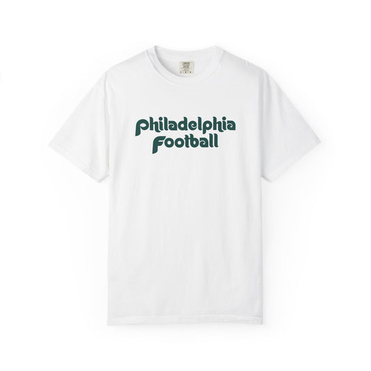 Philadelphia Football Retro Font Tee