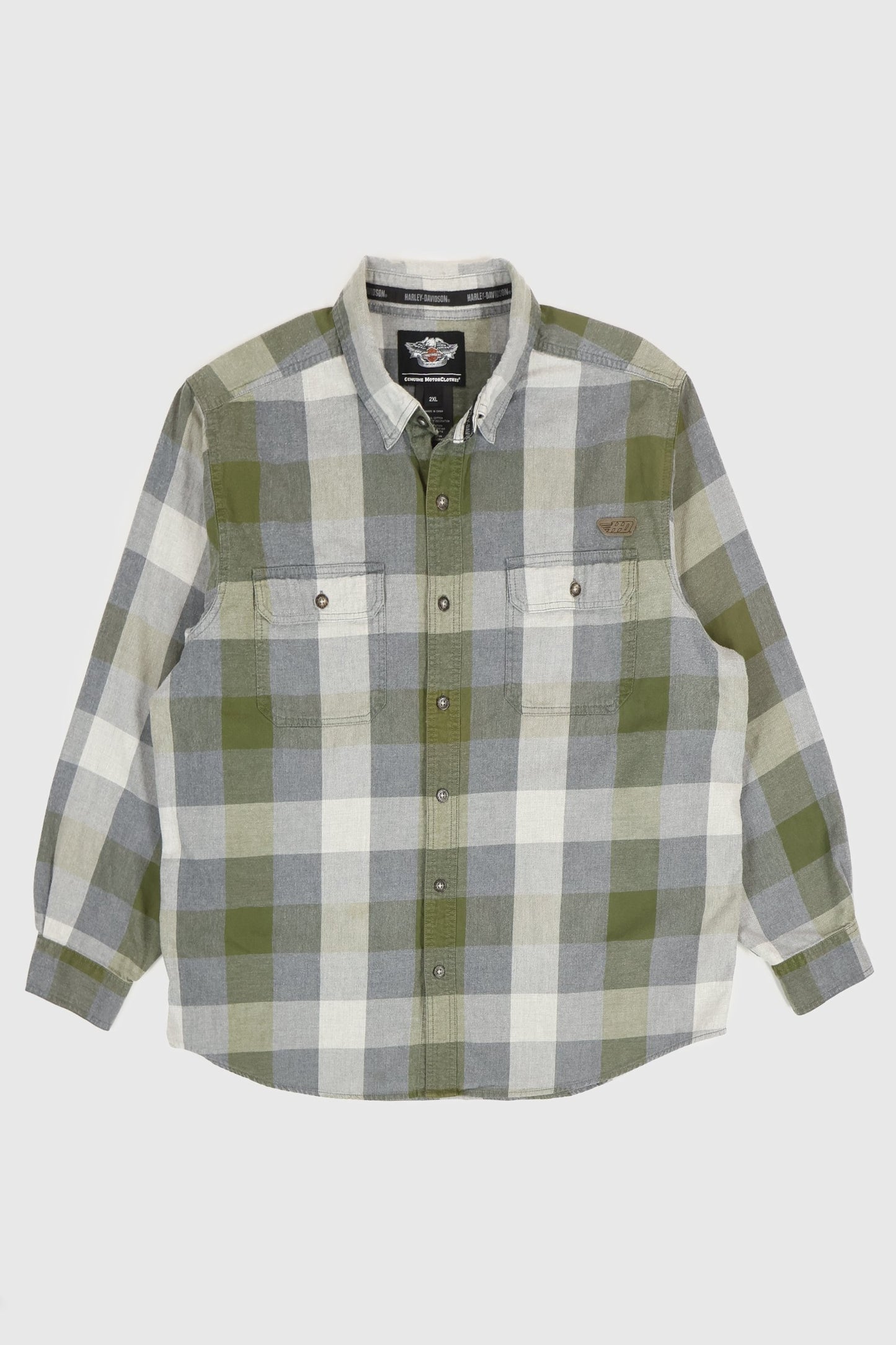 Y2K Harley-Davidson Button Down Shirt Image 0