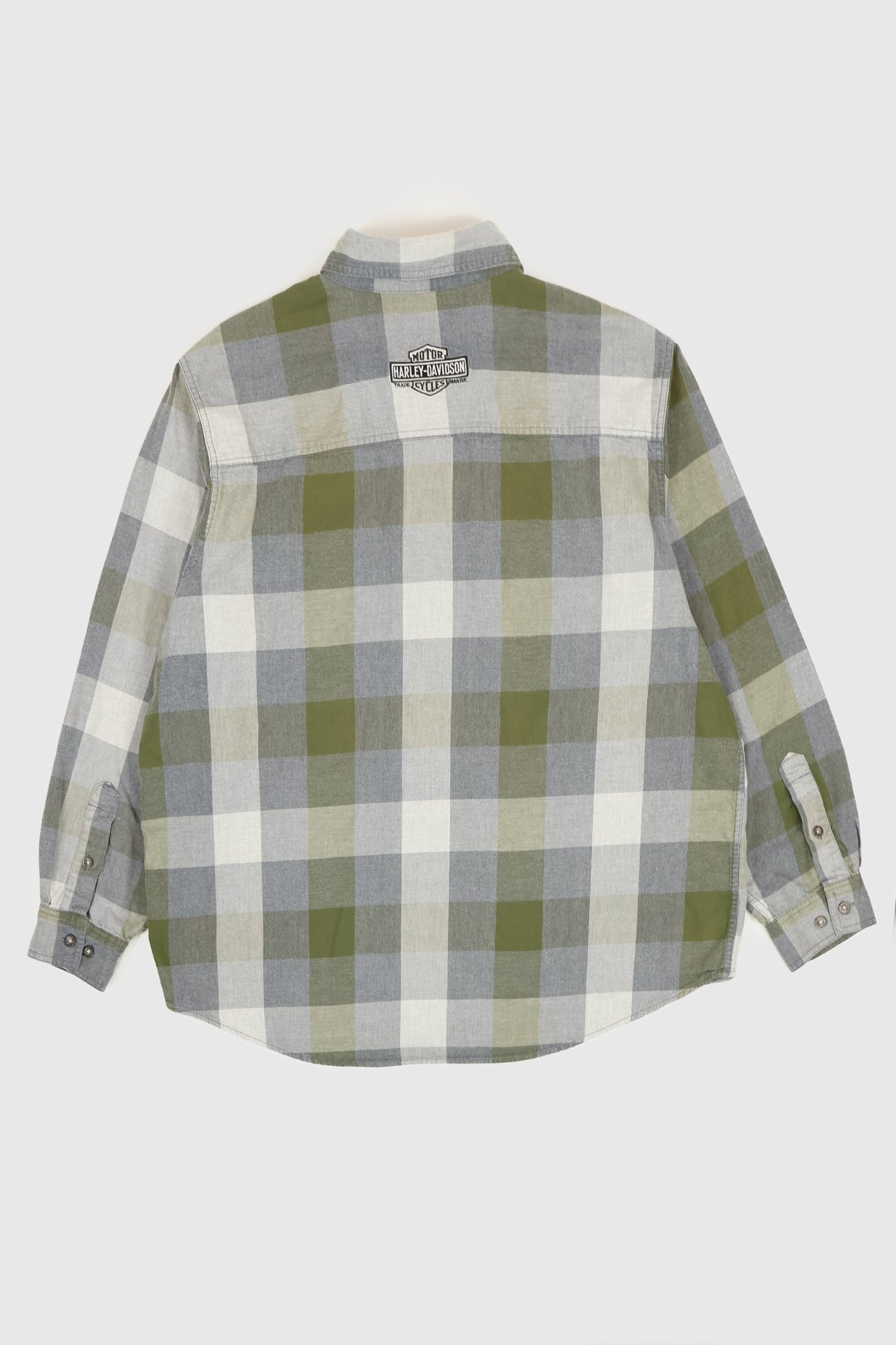 Y2K Harley-Davidson Button Down Shirt Image 4