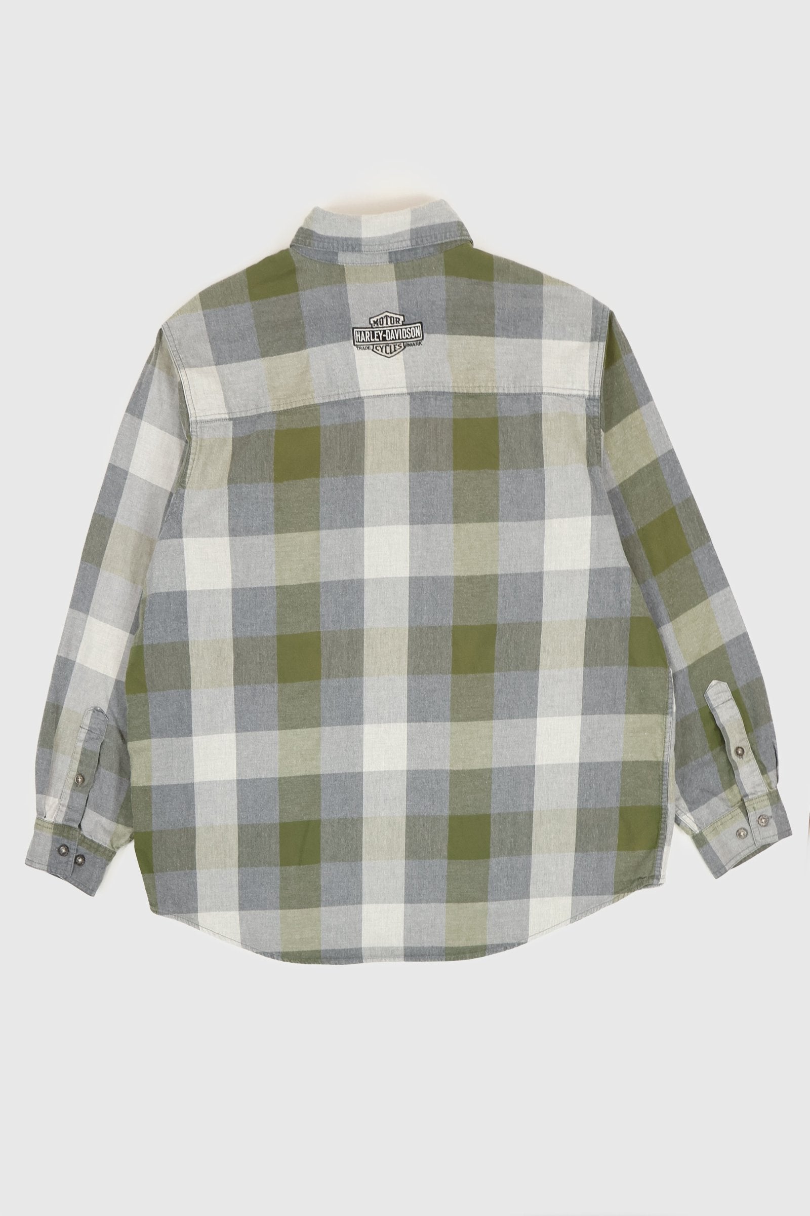 Y2K Harley-Davidson Button Down Shirt Image 4
