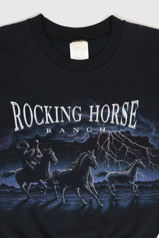 Vintage Rocking Horse Ranch Crewneck