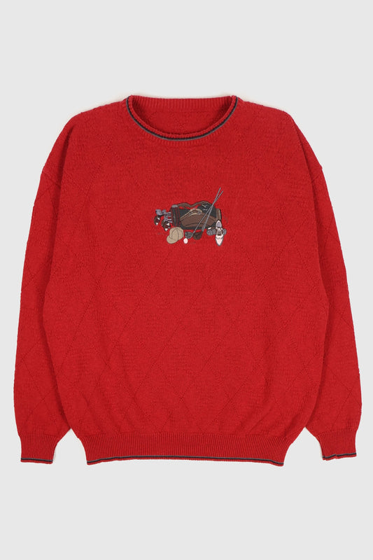 Vintage Golf Bag Sweater Image 0