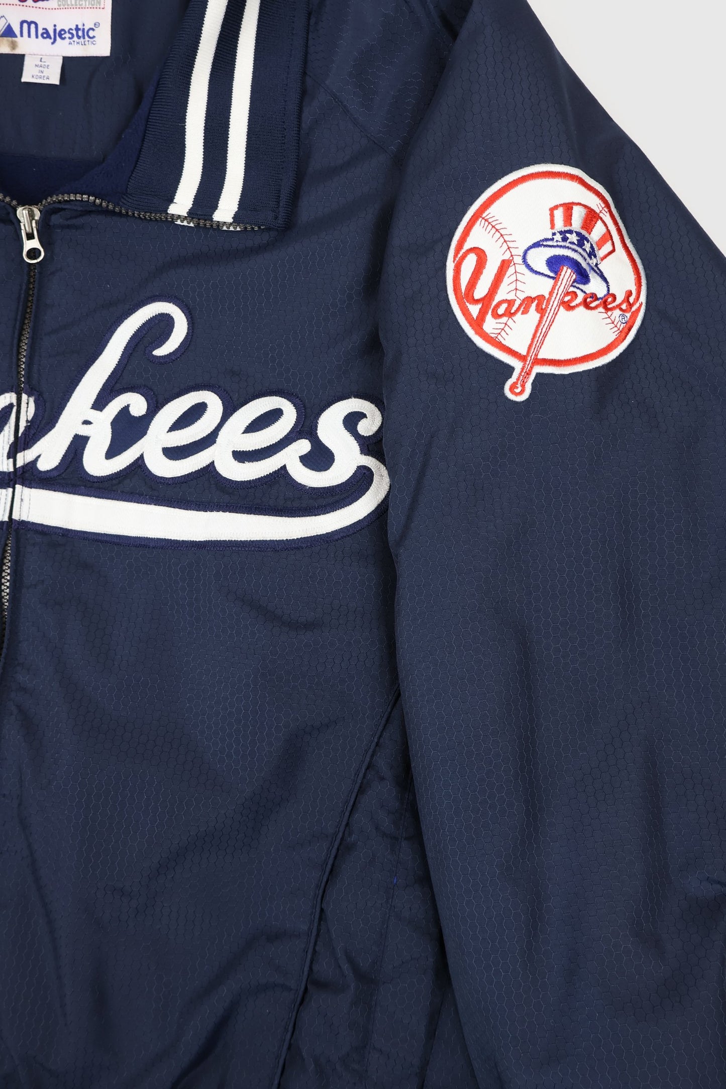 Vintage New York Yankees Full Zip Jacket Image 4
