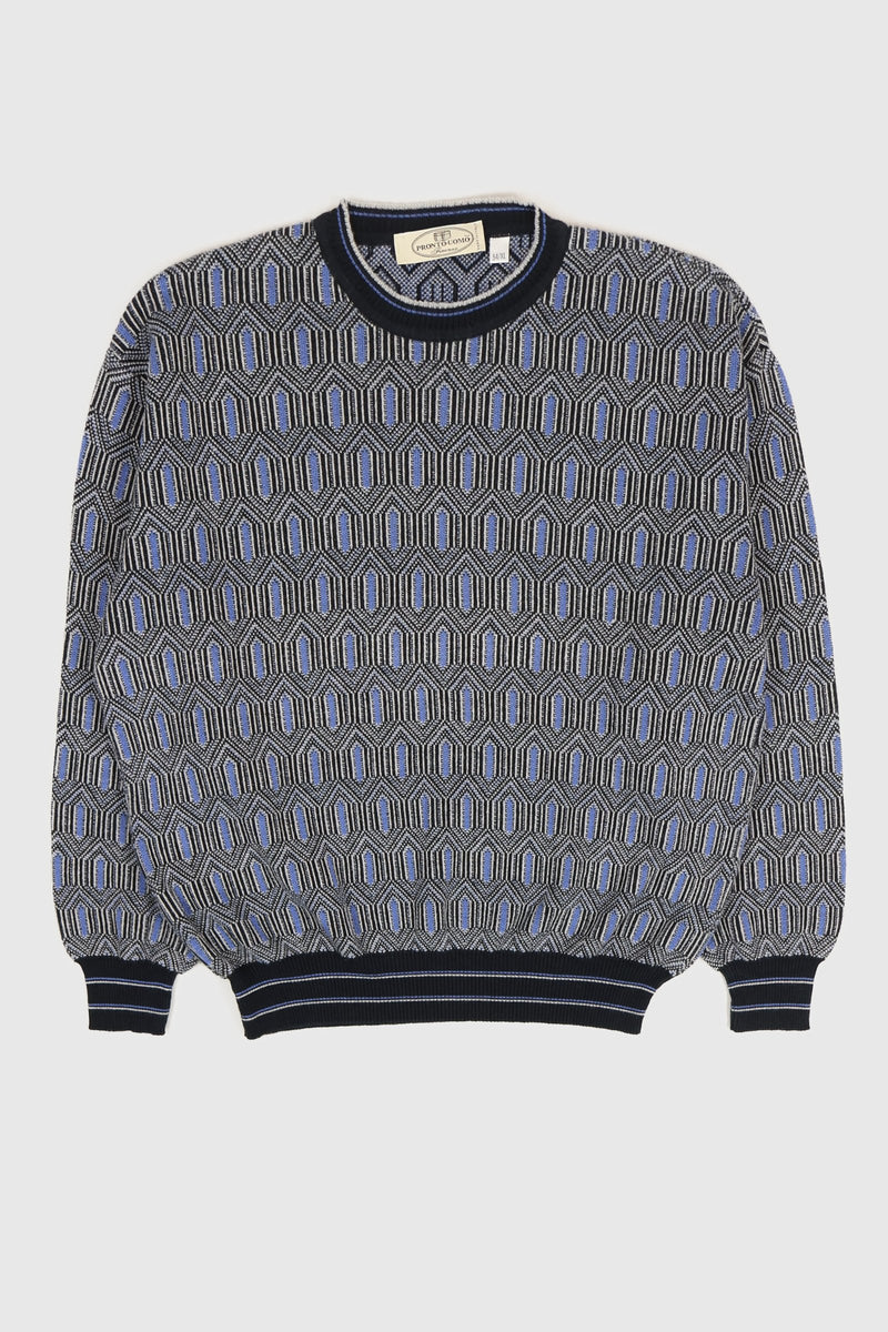 Vintage Geometric Pattern Sweater