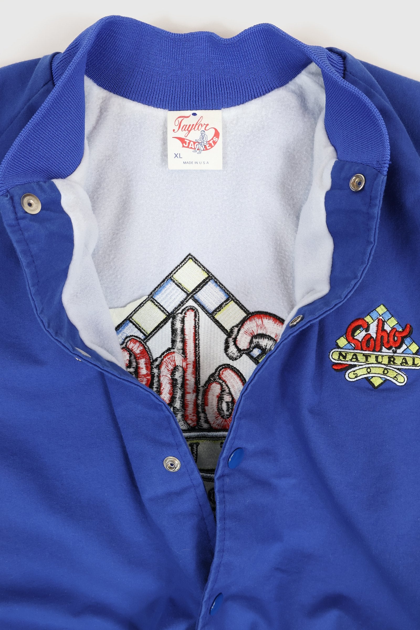 Vintage Soho Natural Soda Snap-Button Jacket Image 3