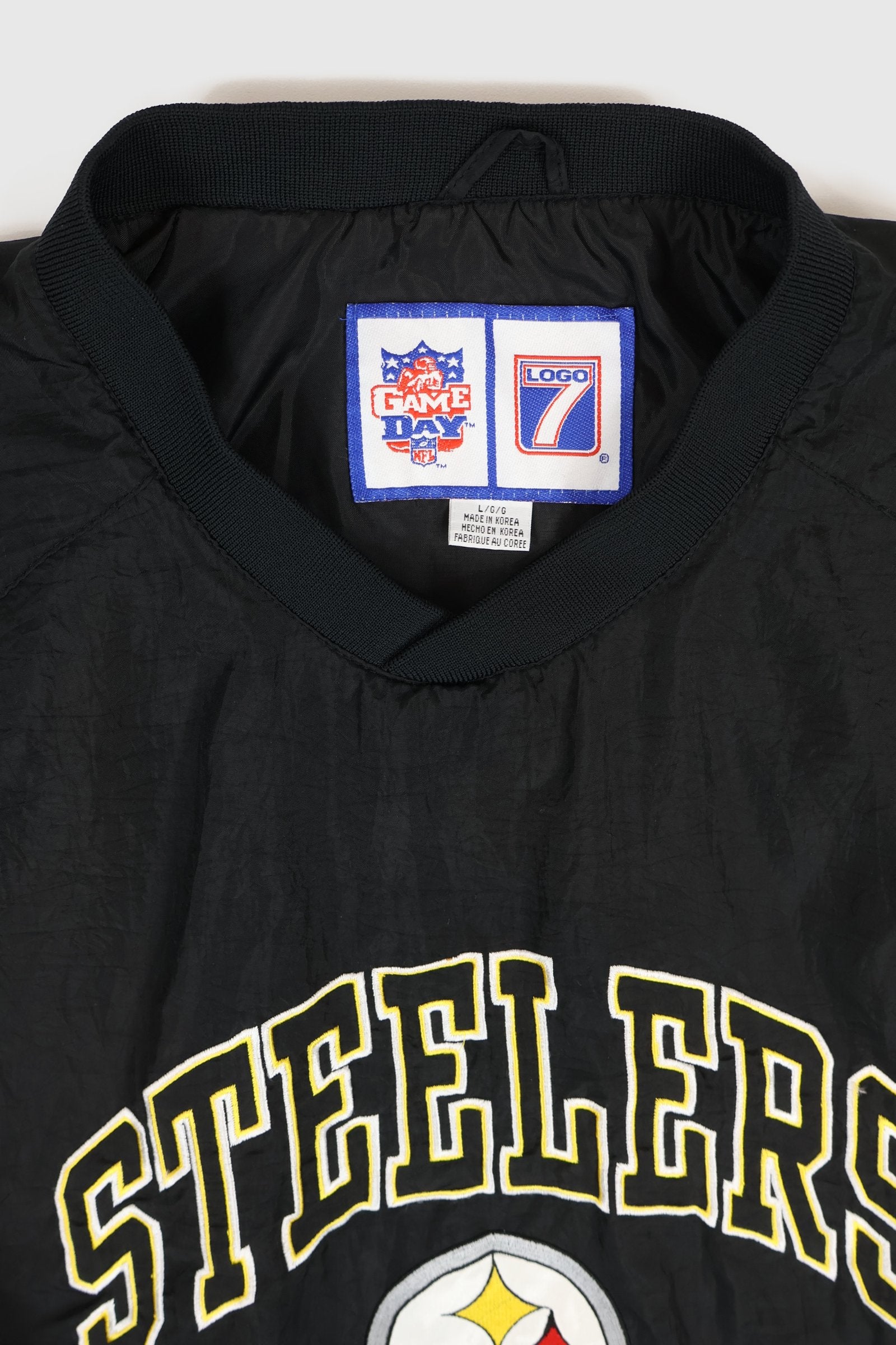 Vintage Pittsburgh Steelers Windbreaker Jacket Image 2
