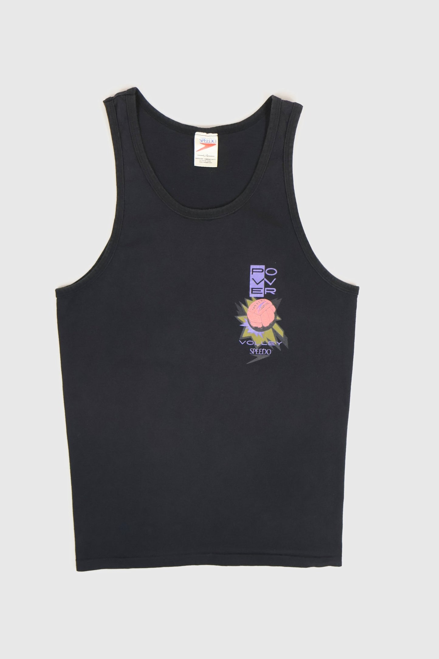 Vintage Speedo Power Volleyball Tank Top Image 0