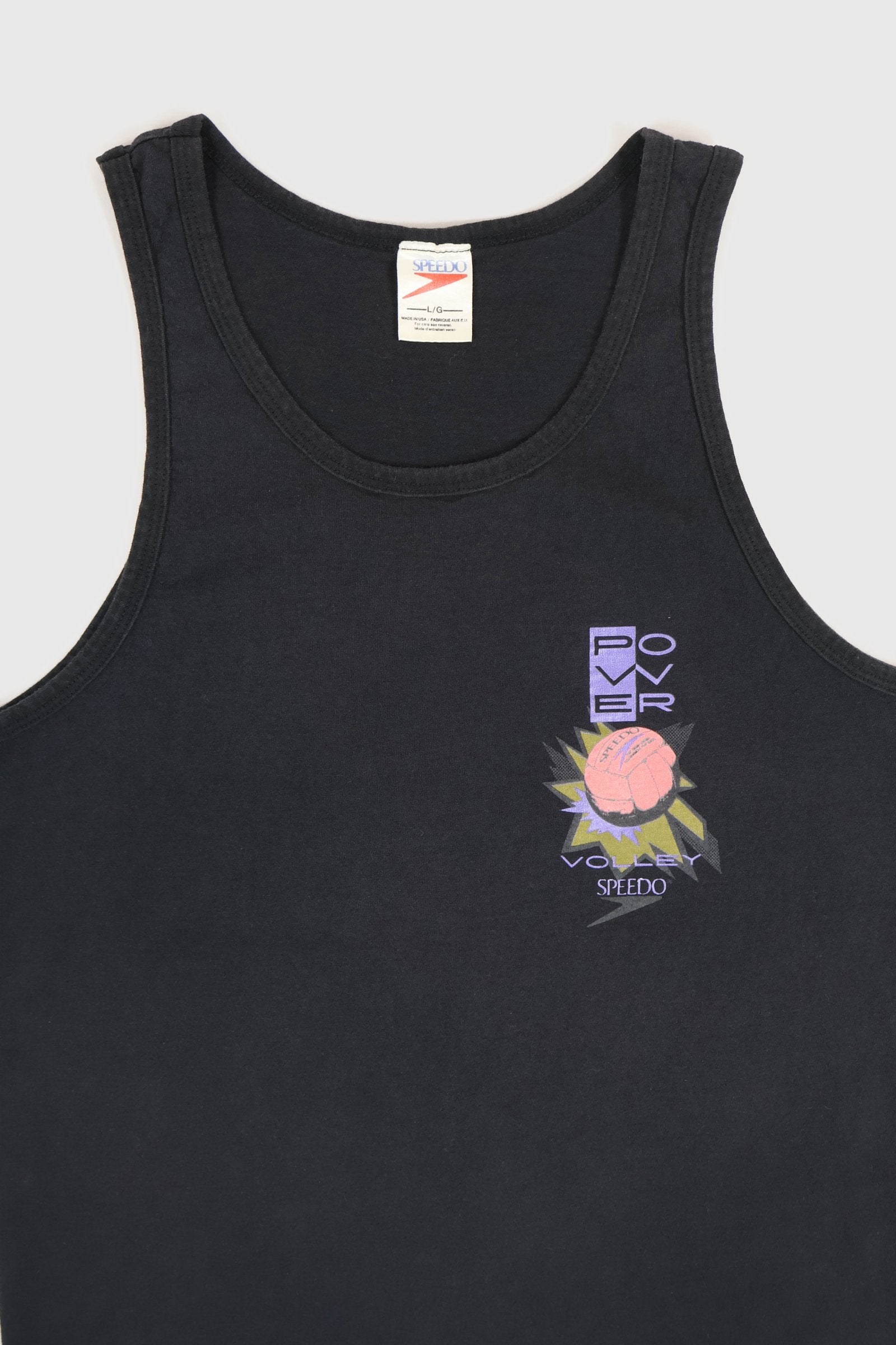 Vintage Speedo Power Volleyball Tank Top Image 2