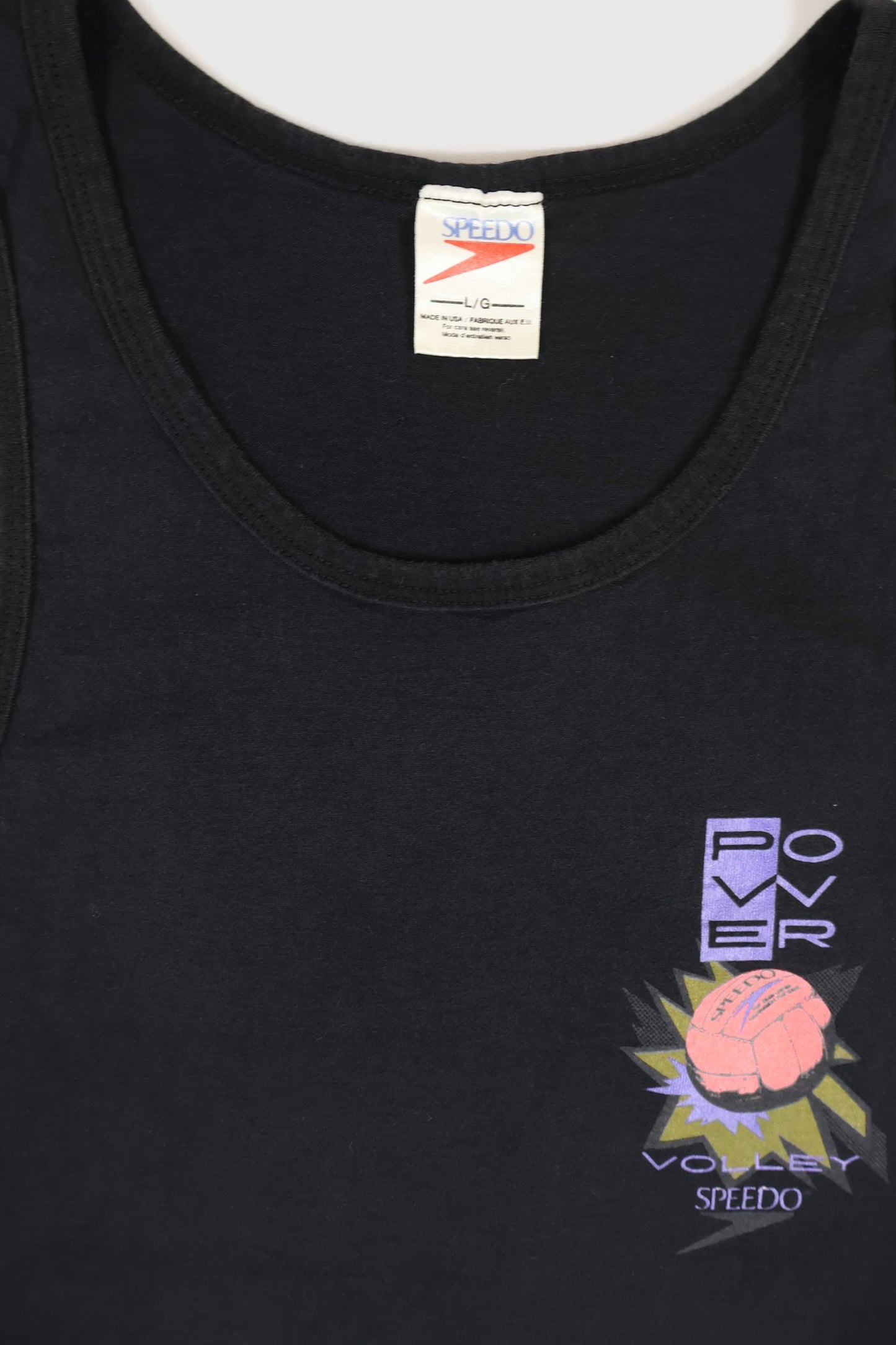 Vintage Speedo Power Volleyball Tank Top Image 3