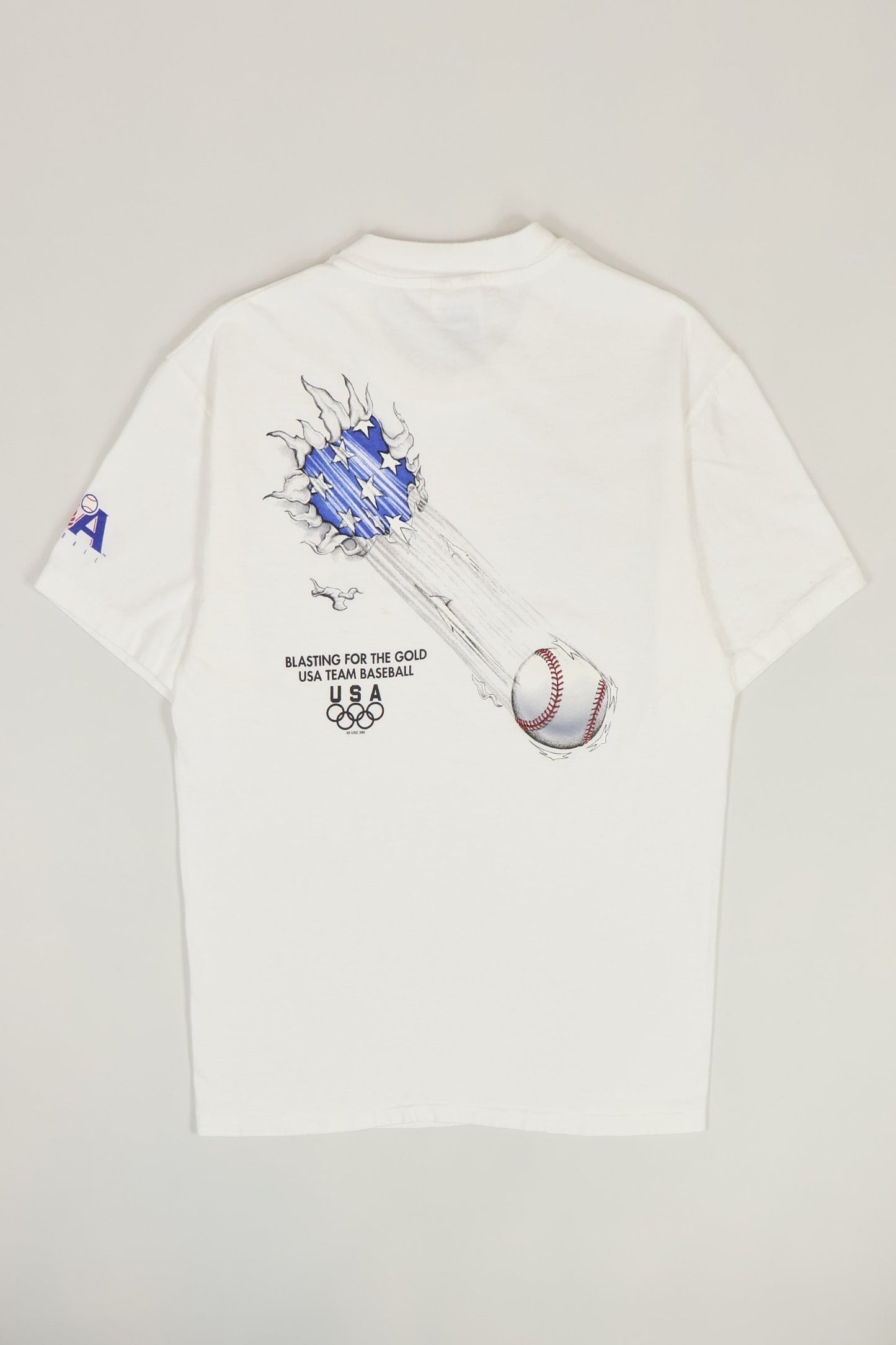 Vintage USA Baseball Tee Image 1