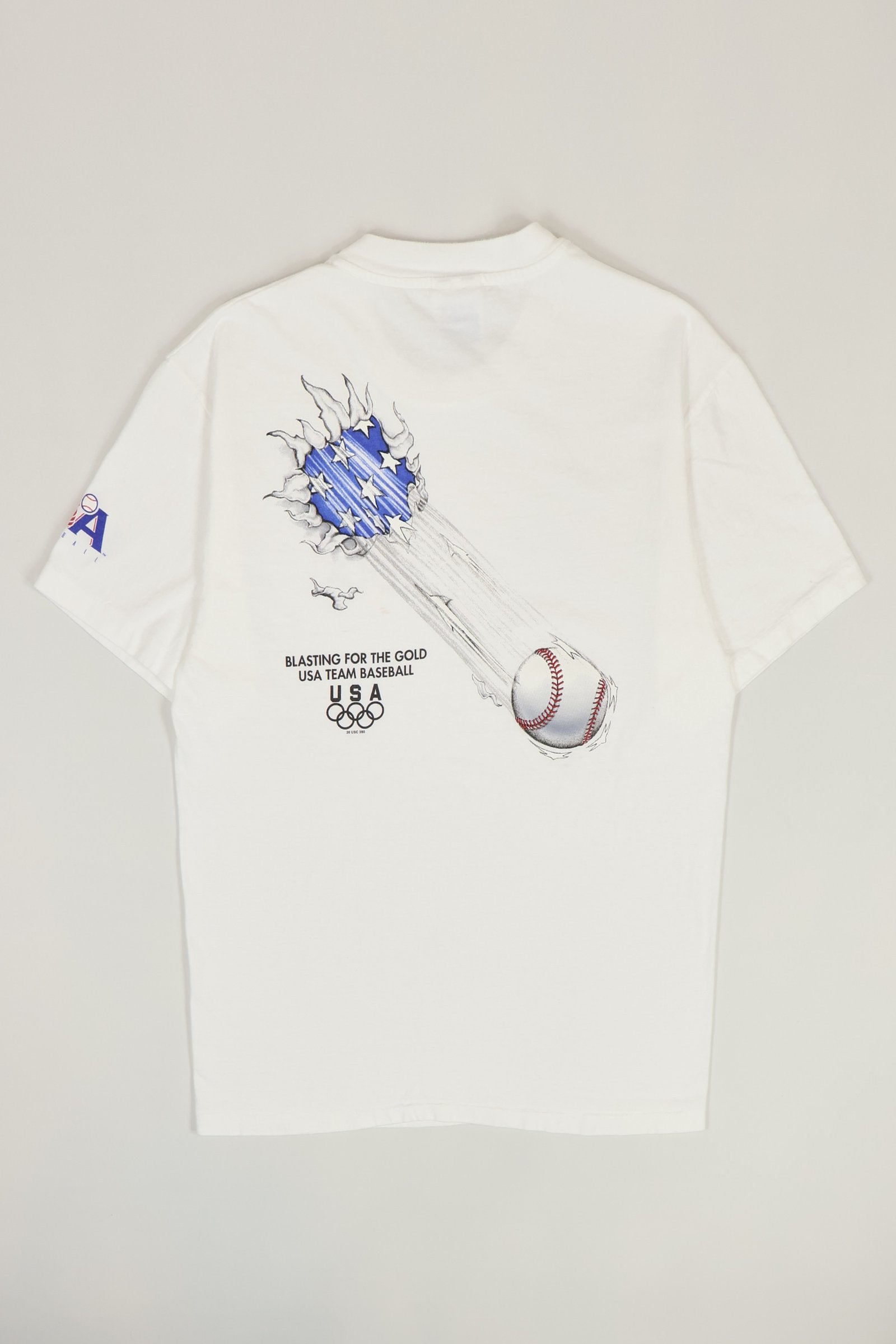 Vintage USA Baseball Tee Image 1