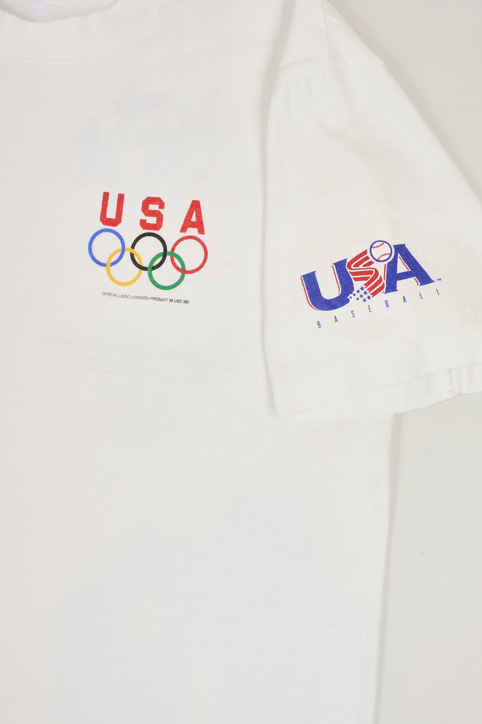 Vintage USA Baseball Tee Image 4