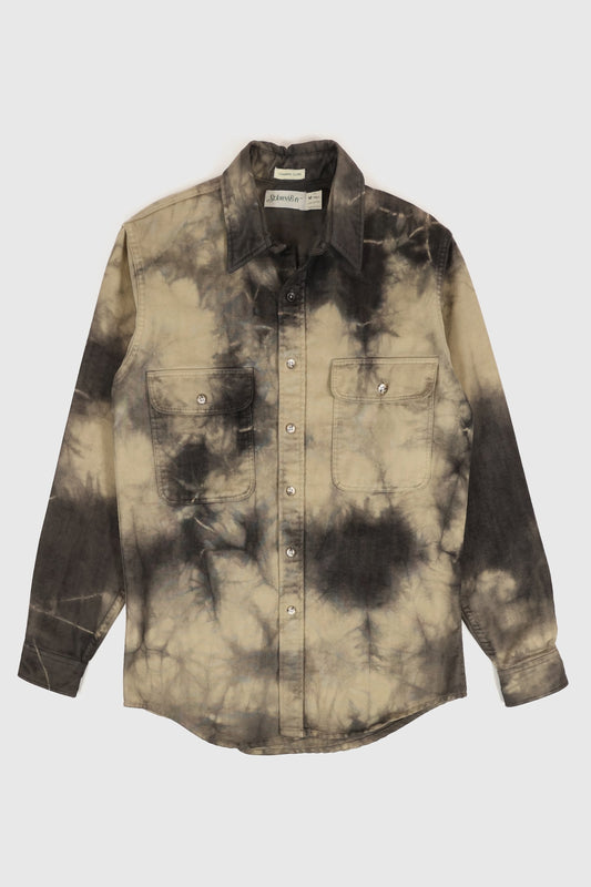 Reworked Dyed Button Down Shirt Image 1