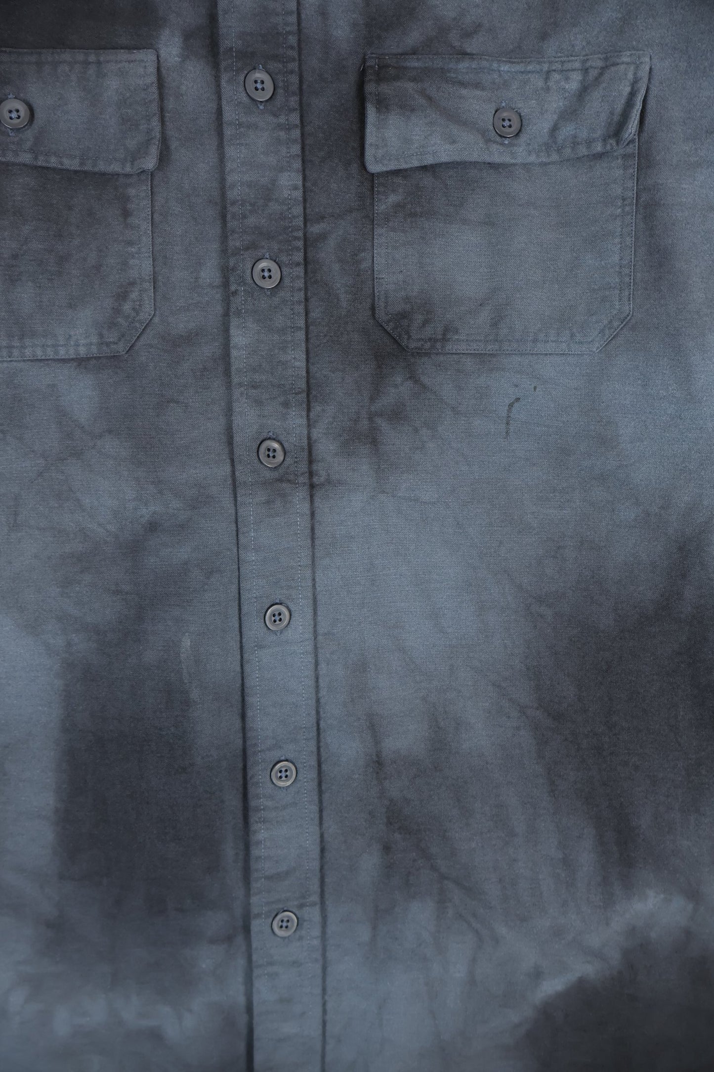 Reworked L.L. Bean Dyed Flannel Button-Down Shirt Image 4