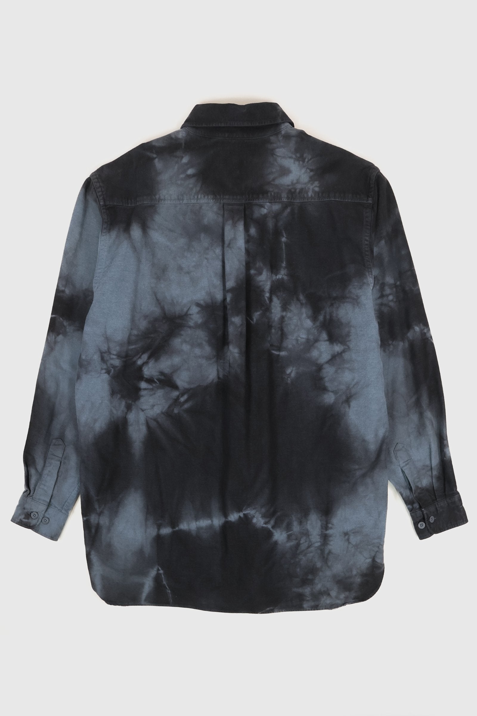 Reworked L.L. Bean Dyed Flannel Button-Down Shirt Image 1