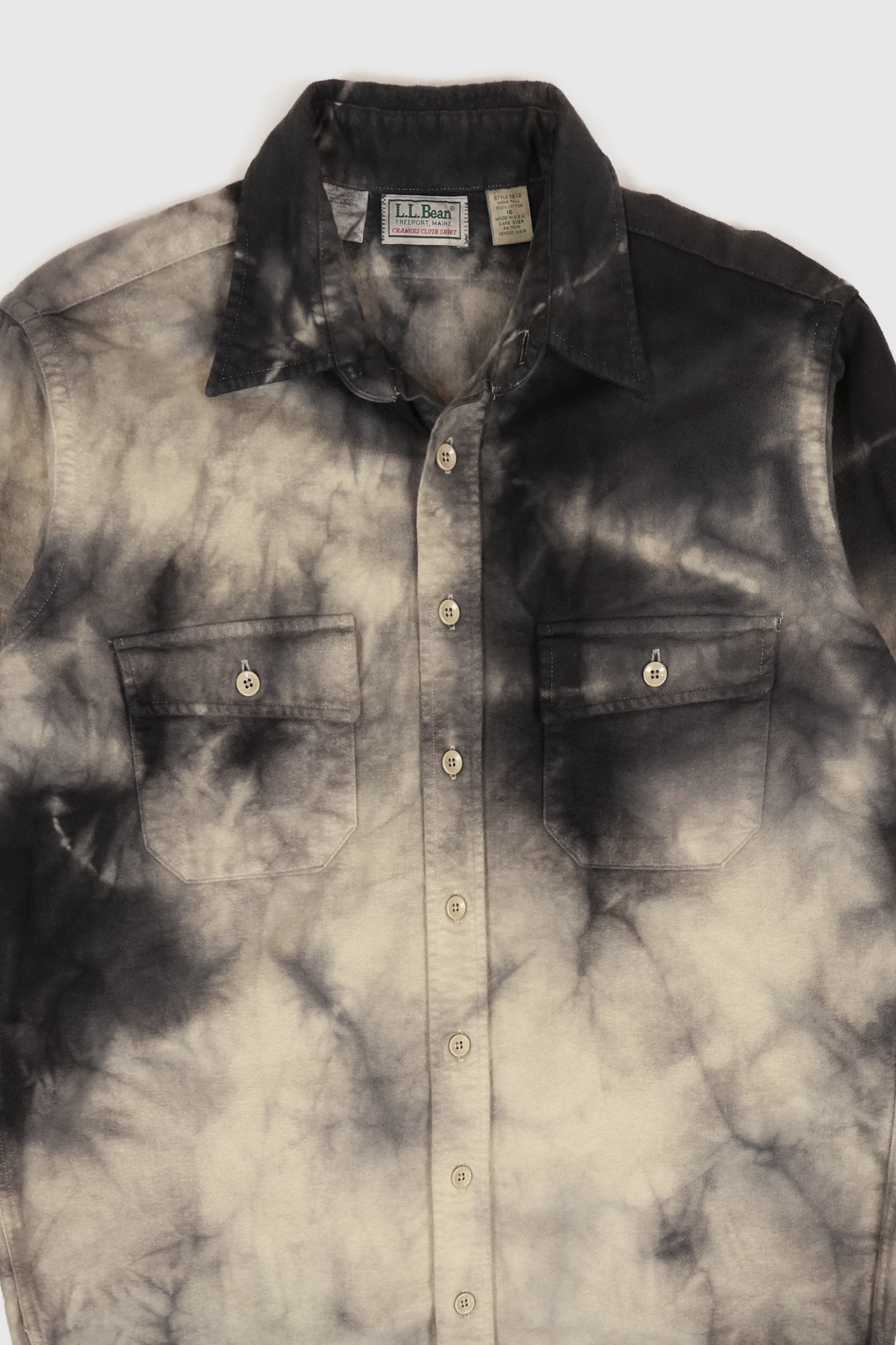 Reworked L.L. Bean Dyed Button-Down Shirt Image 1