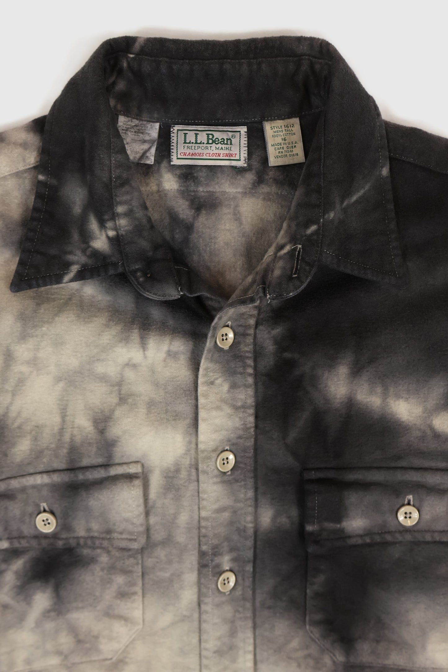 Reworked L.L. Bean Dyed Button-Down Shirt Image 2