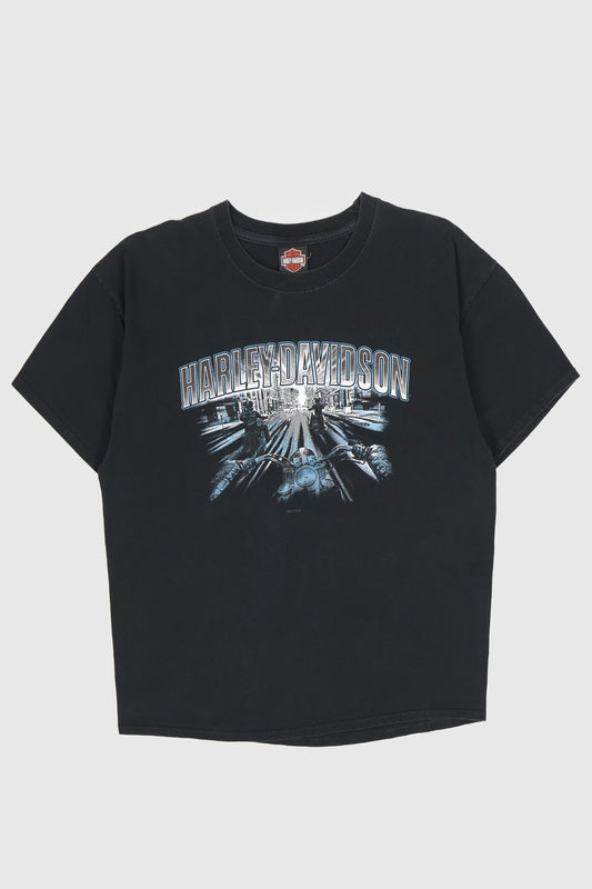 Vintage Y2K Harley-Davidson Qatar Airbase Tee Image 0