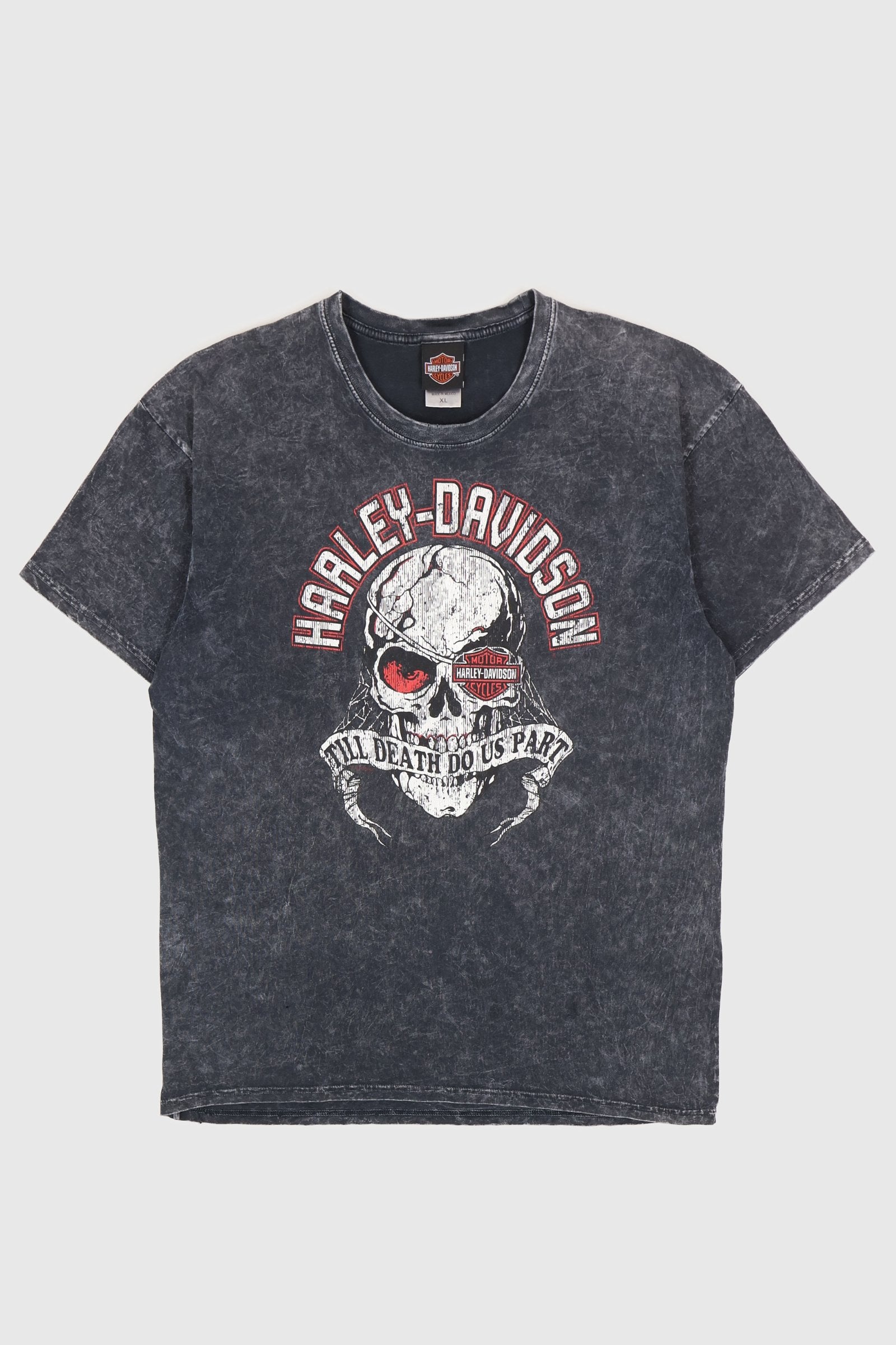 Vintage Y2K Harley-Davidson Skull Tee Image 0