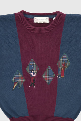 Vintage Golf Sweater