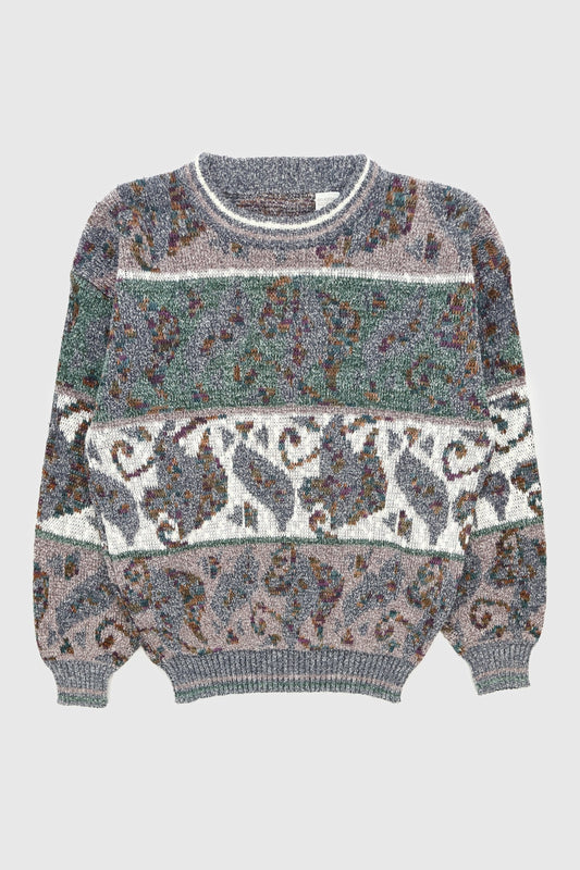 Vintage Paisley Pattern Sweater Image 0
