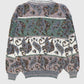 Vintage Paisley Pattern Sweater Image 1
