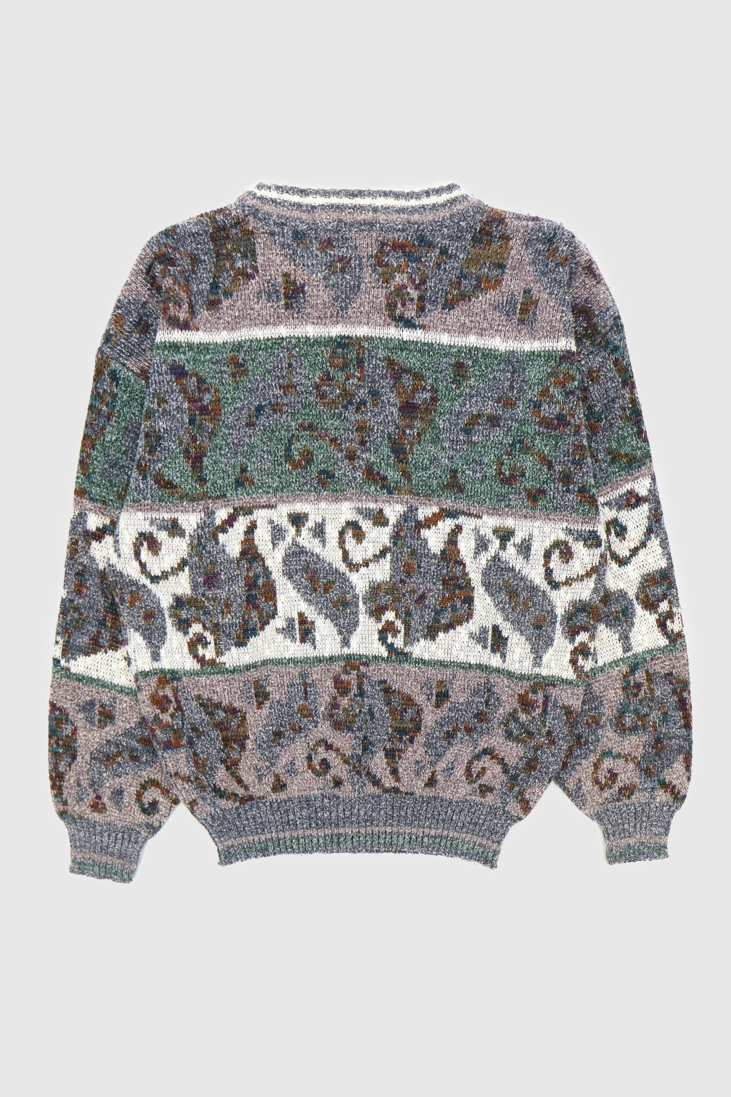 Vintage Paisley Pattern Sweater Image 1