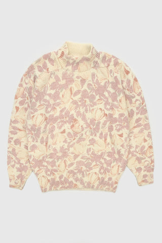 Vintage Floral Sweater