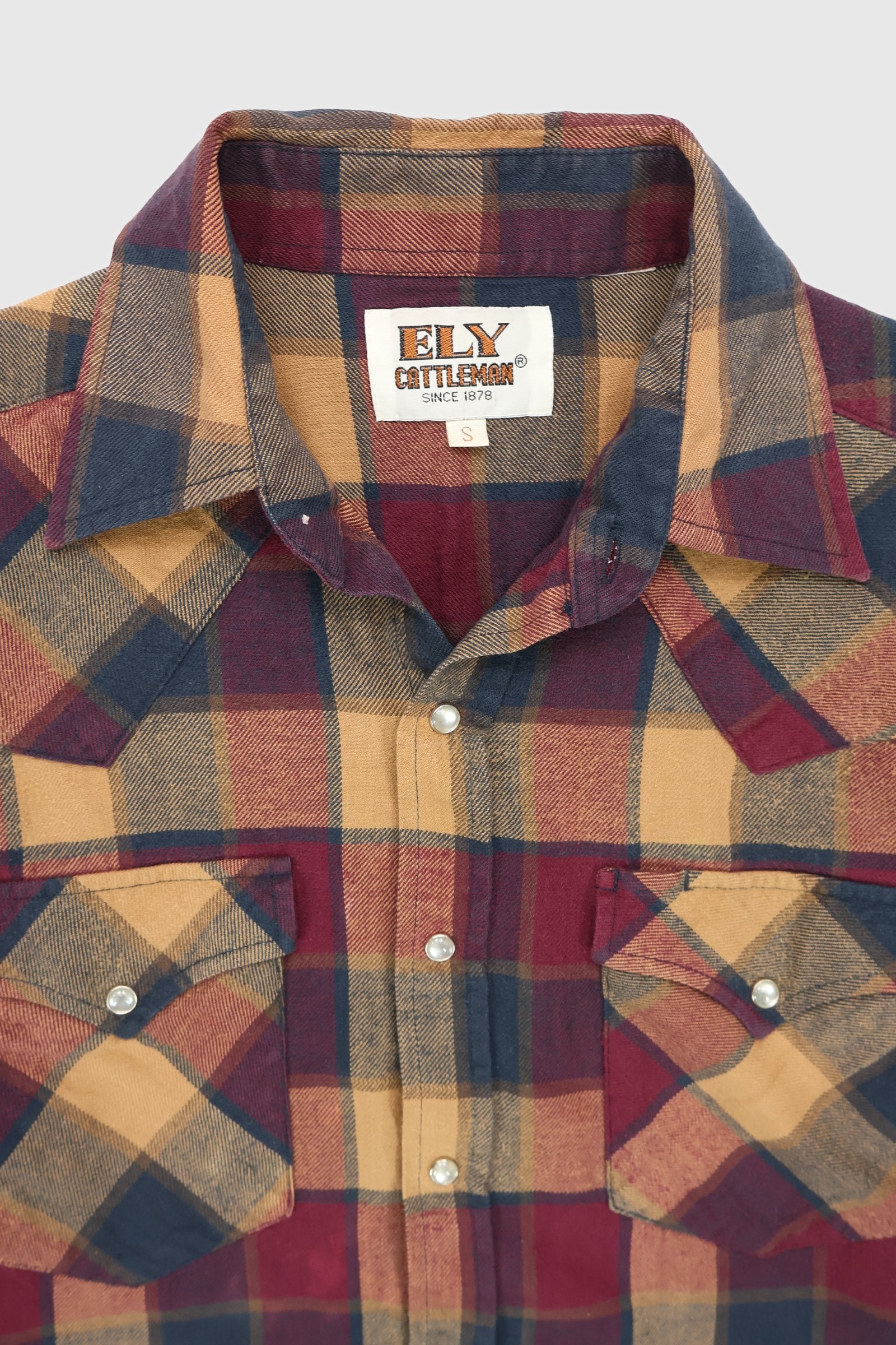 Vintage Snap Button-Down Shirt Image 2