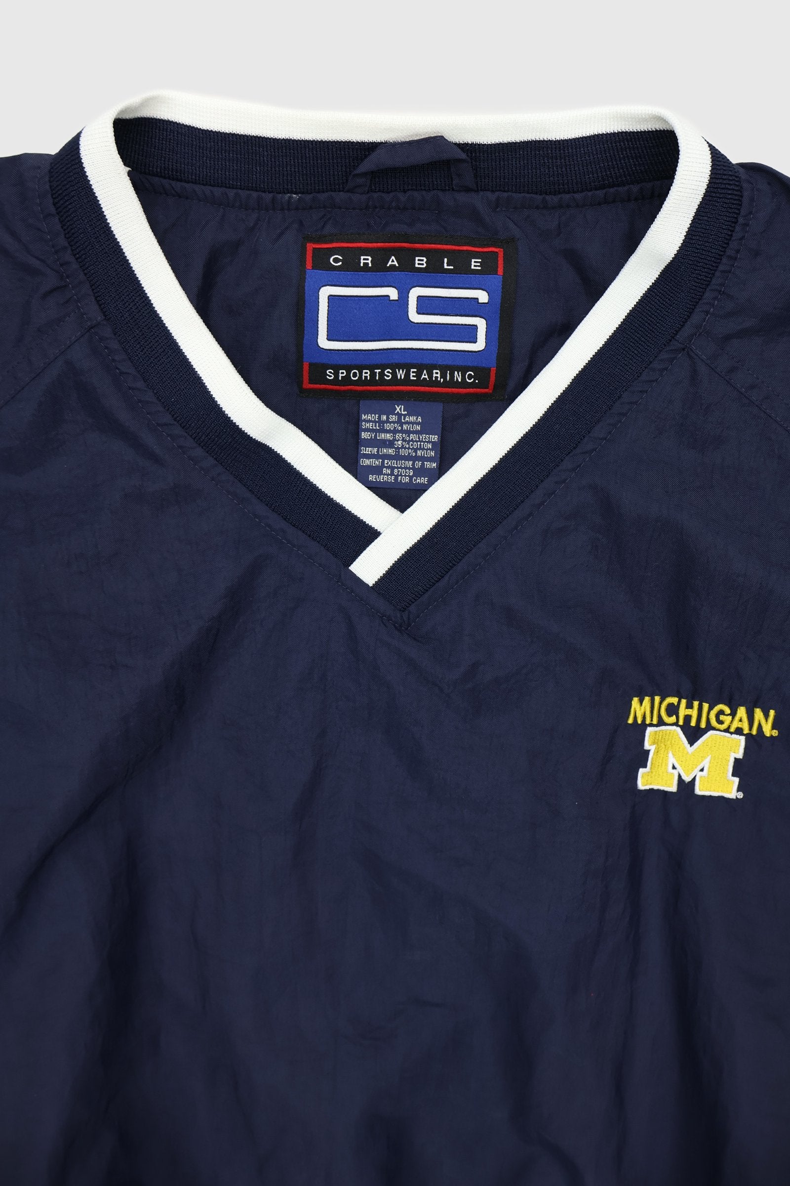 Vintage Michigan Windbreaker Jacket Image 2