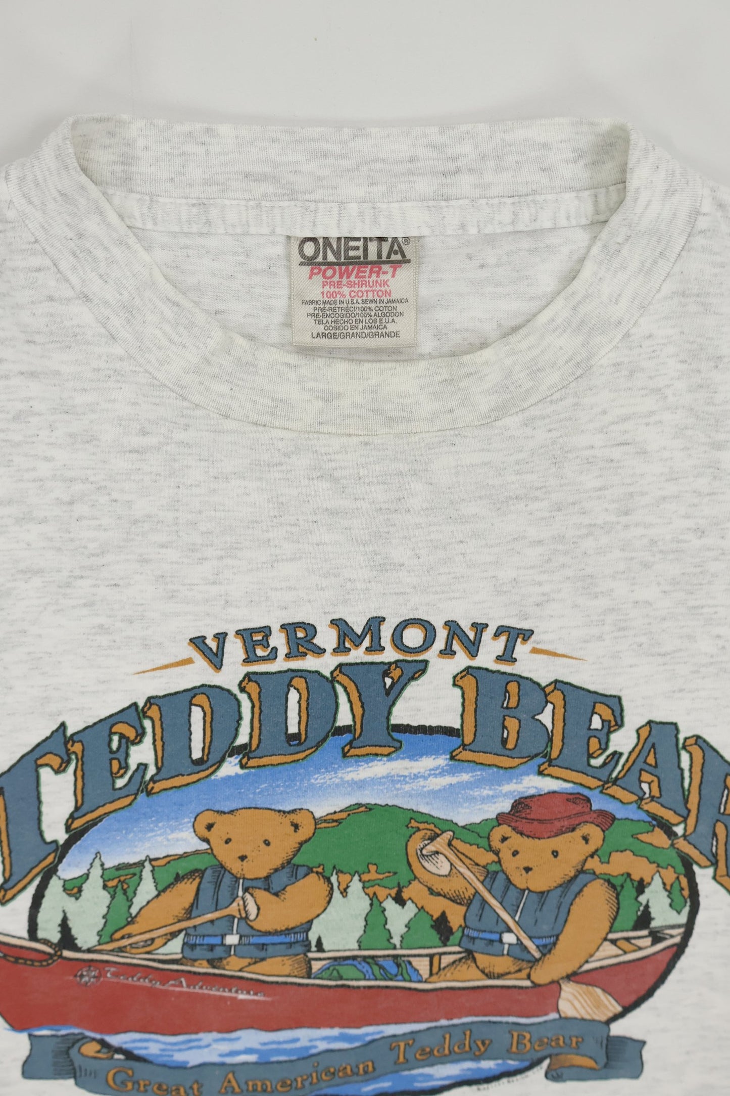 Vintage Vermont Teddy Bear Tee Image 2