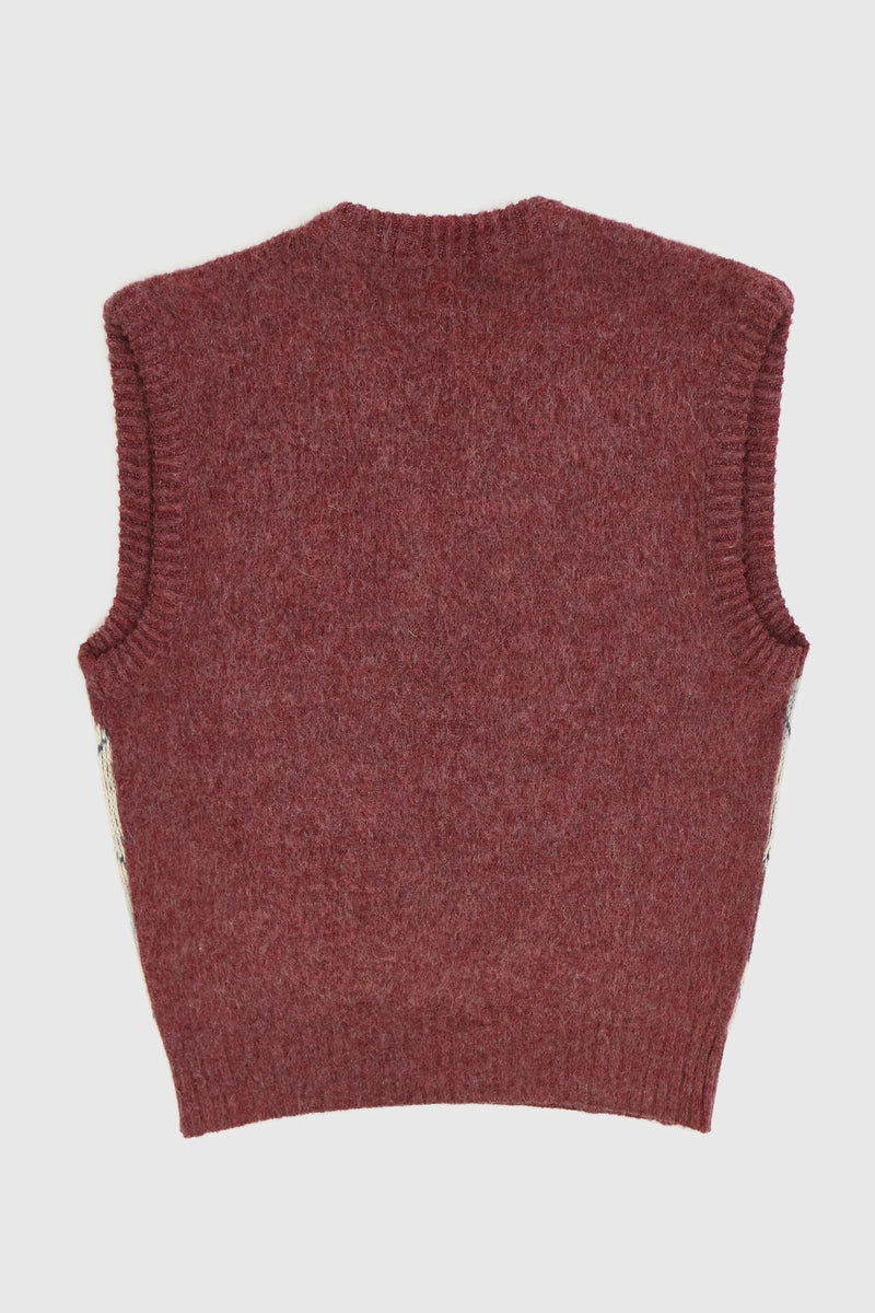 Vintage Argyle Sweater Vest