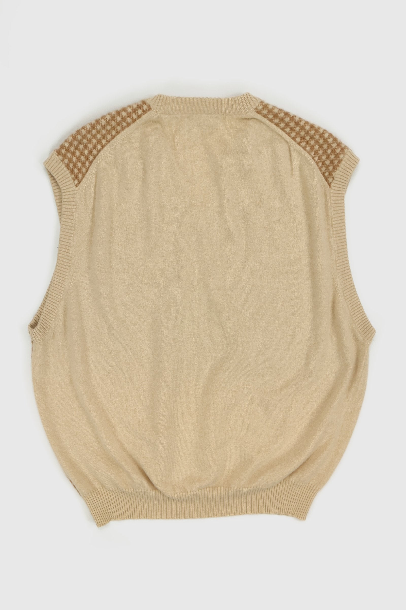 Vintage Cashmere Sweater Vest Image 3